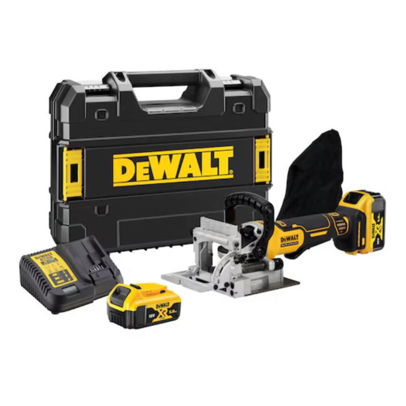 Fraiseuse À Lamelles DEWALT DCW682P2-QW – 18V XR Brushless, 2 Batteries 5Ah - vue 8