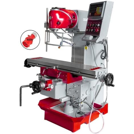 FRAISEUSE UNIVERSELLE AVEC INDICATEUR DE POSITION A 3 AXES HOLZMANN BF700 400V