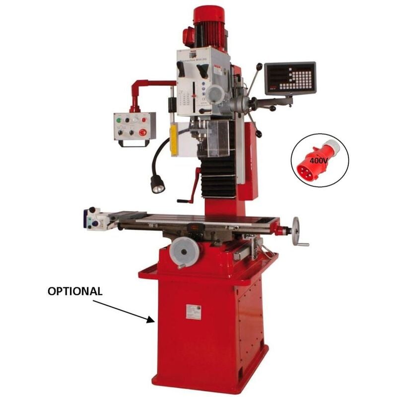 Holzmann - perceuse fraiseuse métal BF50DIG 400V