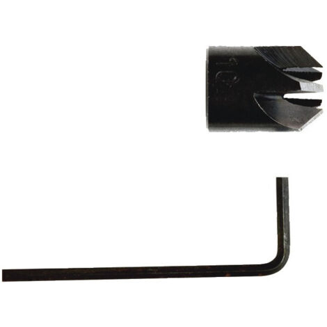 Fraisoir 8 mm Projahn 33608 - Acier au carbone, finition noircie