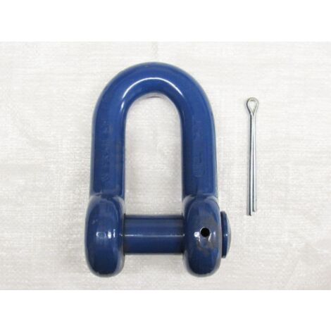 FRAM 6 Ton Slotted Head Screw Type Dee Shackle A.2.B - Offshore Rigging D Countersunk EN1677-1