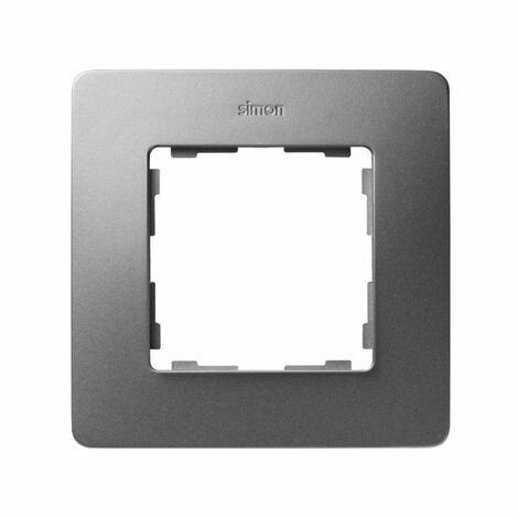 Frame 1 Element schwarz Basis Aluminium SIMON 82 DETAIL 8200610-293