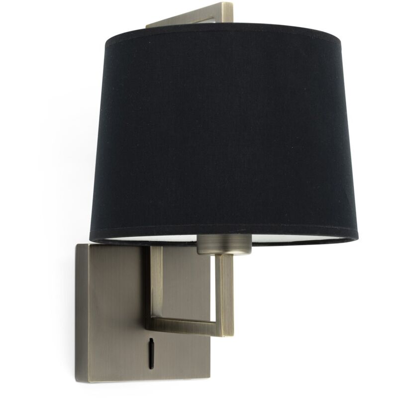 

Faro Barcelona - FRAME Aplique de pared oro viejo/negra - ORO VIEJO