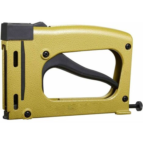 Frame Back Tungsten Steel Plate Nail Gun with 1000 Pcs Nails, Cordless Stapler Stapler for Suitable for Photo Frame Window Glass Bonding DIY Craft Repairs