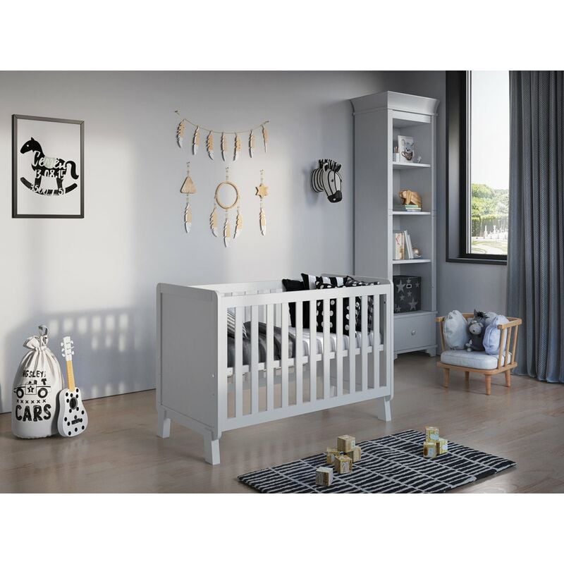 Francis Cot Bed 120x60cm (White) - White