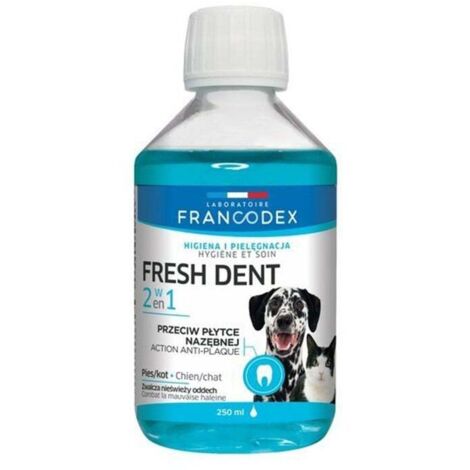 Francodex - para la higiene bucal de perros y gatos 250 ml
