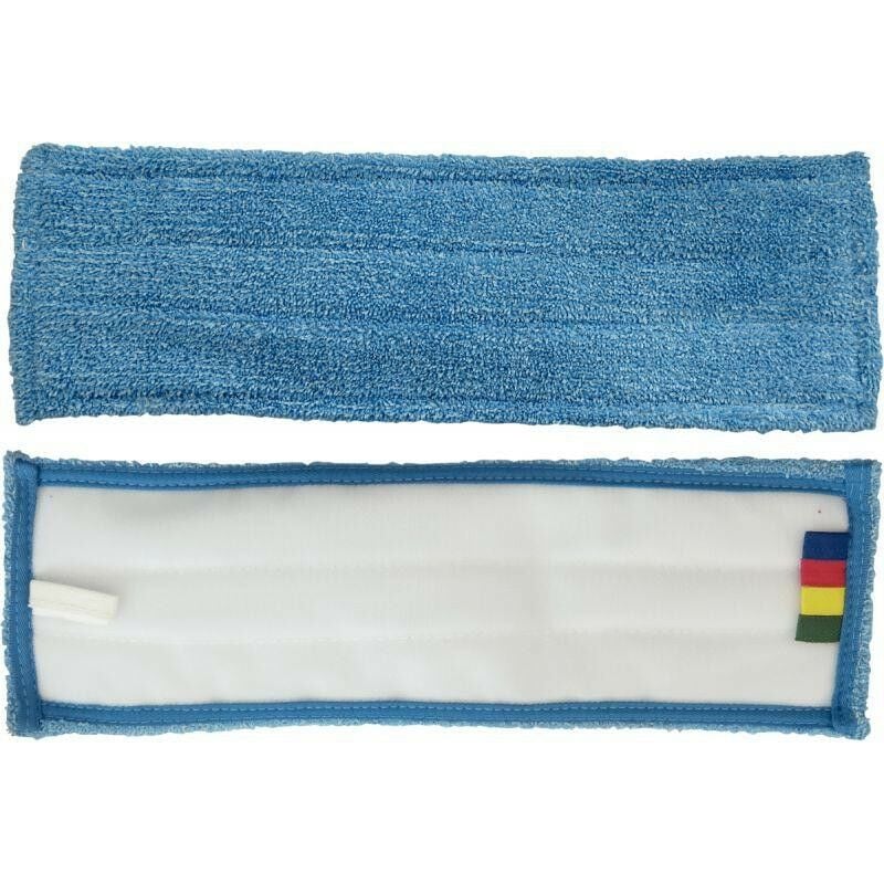NC - Frange de lavage velcro 45 cm en microfibre - bleu