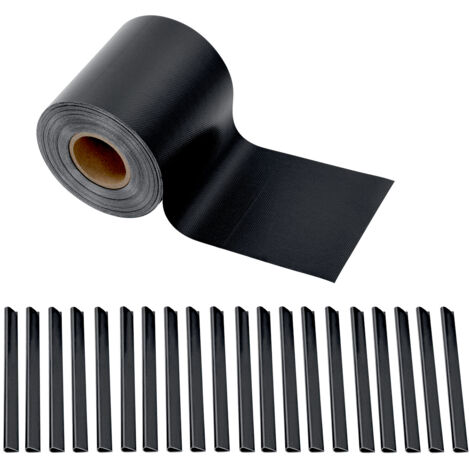 Frangivista Per Balcone E Giardino In Pvc 19x3500cm Antracite