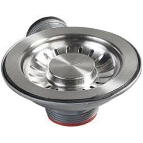 Franke 112.0049.409 - Piletta a cestello 3 1/2", semintegrale, con attacco troppopieno, standard 08