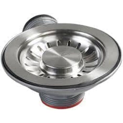 Franke 112.0049.409 - Piletta a cestello 3 1/2", semintegrale, con attacco troppopieno, standard 08