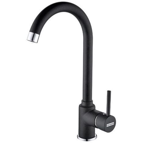 Franke Grifería - Grifo de fregadero FP 9000.071, ónix NEW 115.0622.943