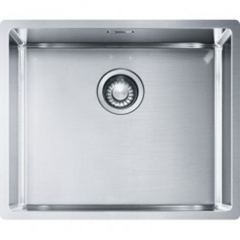 Franke 127.0369.282. Tipo di lavello: Lavello montato su piano, Forma del lavandino: Rettangolare, Materiale del lavandino: Acciaio inox. Larghezza: 540 mm, Profondità: 450 mm