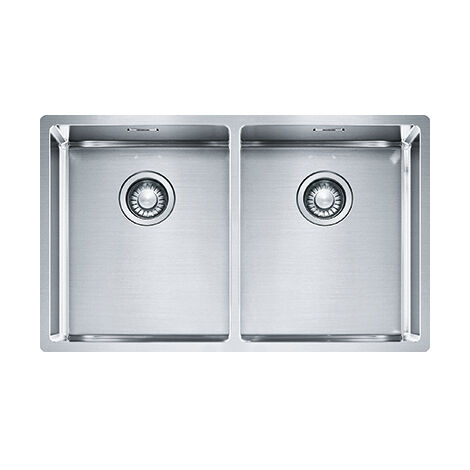 Franke 127.0370.188. Tipo di lavello: Lavello montato su piano, Forma del lavandino: Rettangolare, Materiale del lavandino: Acciaio inox. Larghezza: 740 mm, Profondità: 450 mm