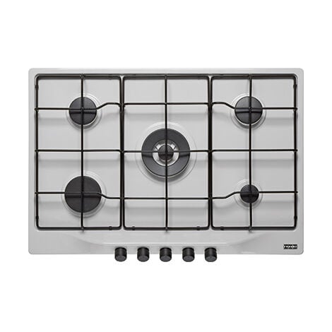 Franke 750 FHTL 755 4G TC AL E. Colore del prodotto: Alluminio, Posizionamento dell'apparecchio: Da incasso, Dimensione della larghezza del piano cottura: 75 cm. Bruciatore piccolo: ... - 106.0183.106