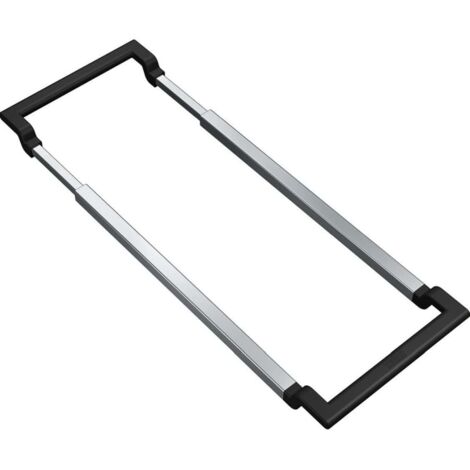 Franke Accesorios - Soporte telescópico ALL-IN , plástico negro/acero inoxidable 133.0655.059