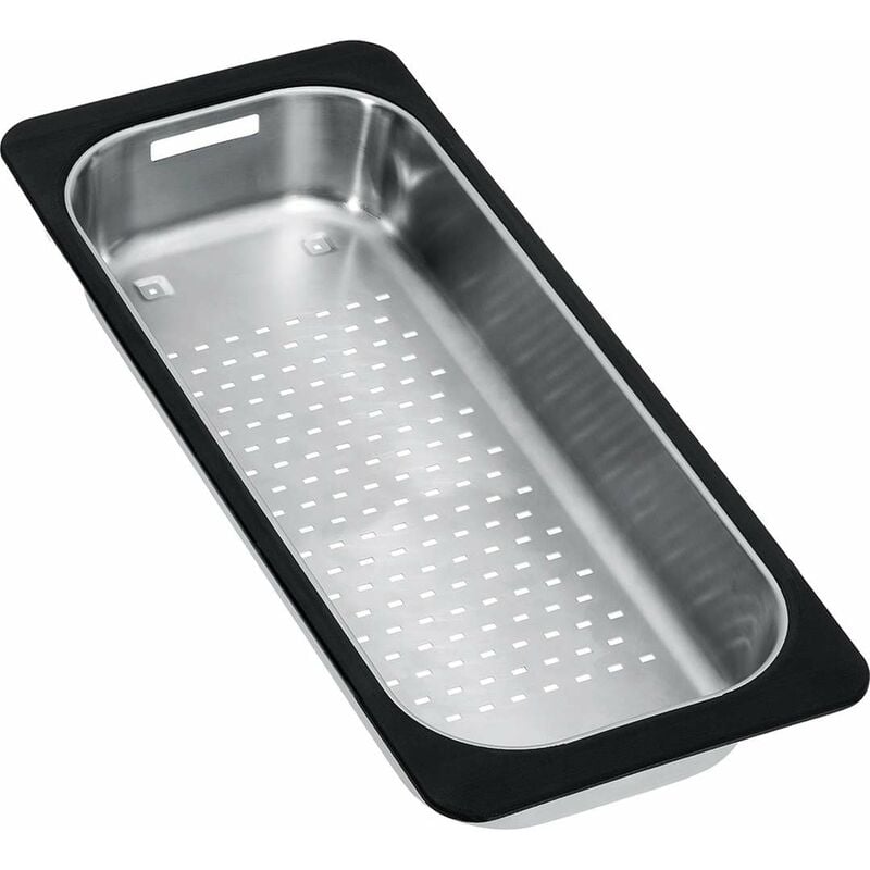 Accessoires - Bac d'égouttement pour les éviers, 183x433x64 mm, inox / plastique noir 112.0175.520 - Franke