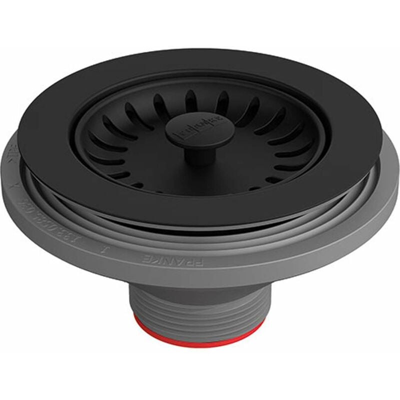 Franke - Accessoires - Bonde à panier Colorline, noir mat 112.0668.276