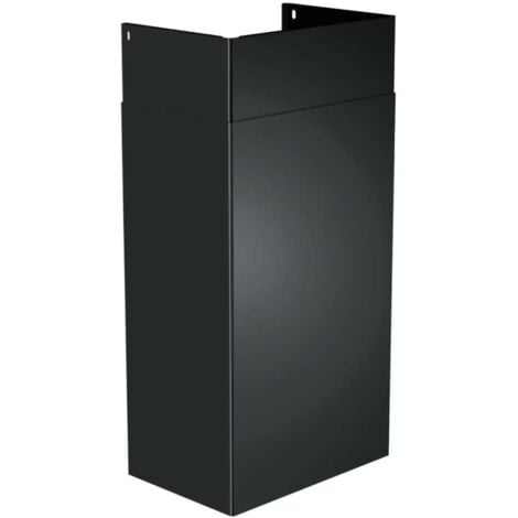Franke Accessoires - Cheminée télescopique pour hottes de cuisine, noire 112.0285.288