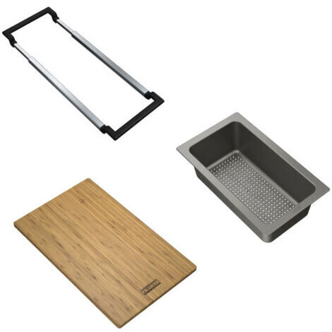 Franke Accessoires - Ensemble ALL-IN 1, ensemble de 3 accessoires d'évier 112.0655.481