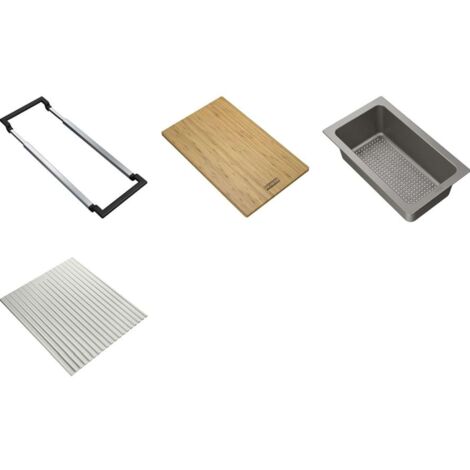 Franke Accessoires - Ensemble ALL-IN 3, ensemble de 4 accessoires d'évier 112.0655.483