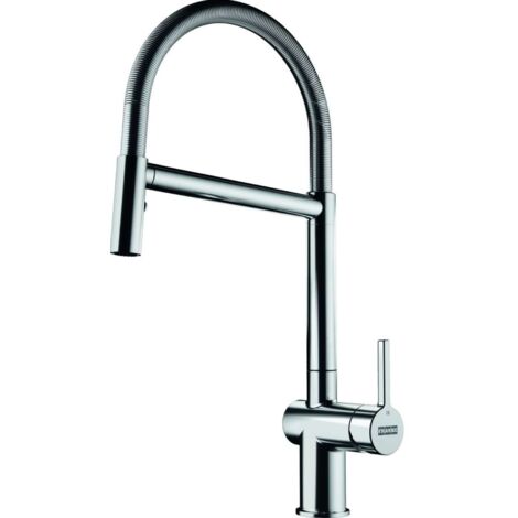 Franke Active - Grifo de fregadero FN 3407.031, con brazo flexible, cromo 115.0653.407