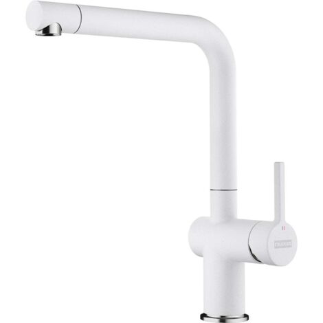 Franke Active New - Mitigeur d'évier FN 6100.094, blanc artic 115.0653.376
