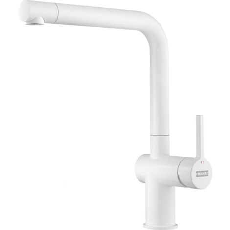 Franke Active New - Mitigeur d'évier FN 6100.902, blanc mat 115.0653.372