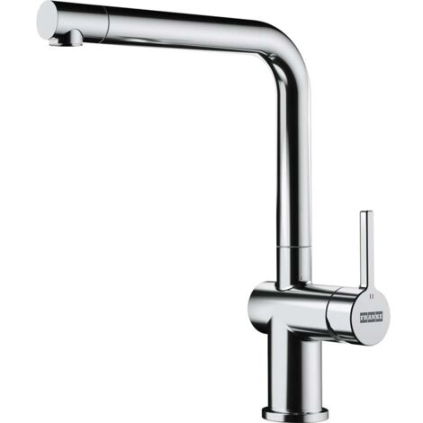 Franke Active New - Spültischarmatur FN 6564.031, Vorfenstermontage, Chrom 115.0653.390