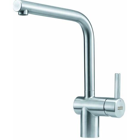 Mitigeur Franke Atlas Néo à bec - Inox Lisse coloris Inox Lisse