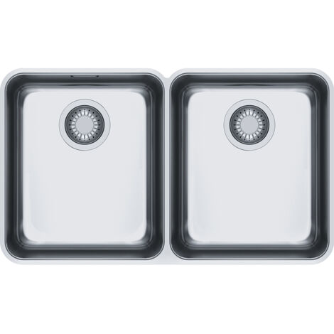 Franke Aton ANX 120. Tipo di lavello: Lavello ad incasso, Forma del lavandino: Rettangolare, Materiale del lavandino: Acciaio inox. Larghezza: 770 mm, Profondità: 450 mm - 122.0536.341