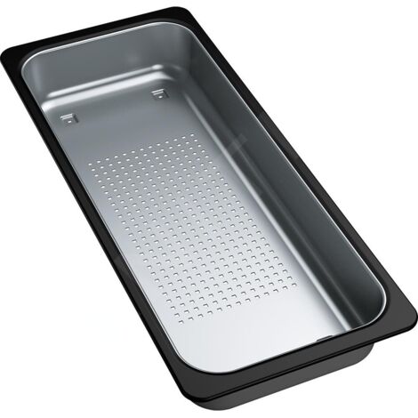 Franke - Bac d'égouttement pour les éviers, 181x431x59 mm, inox / plastique noir 112.0520.497