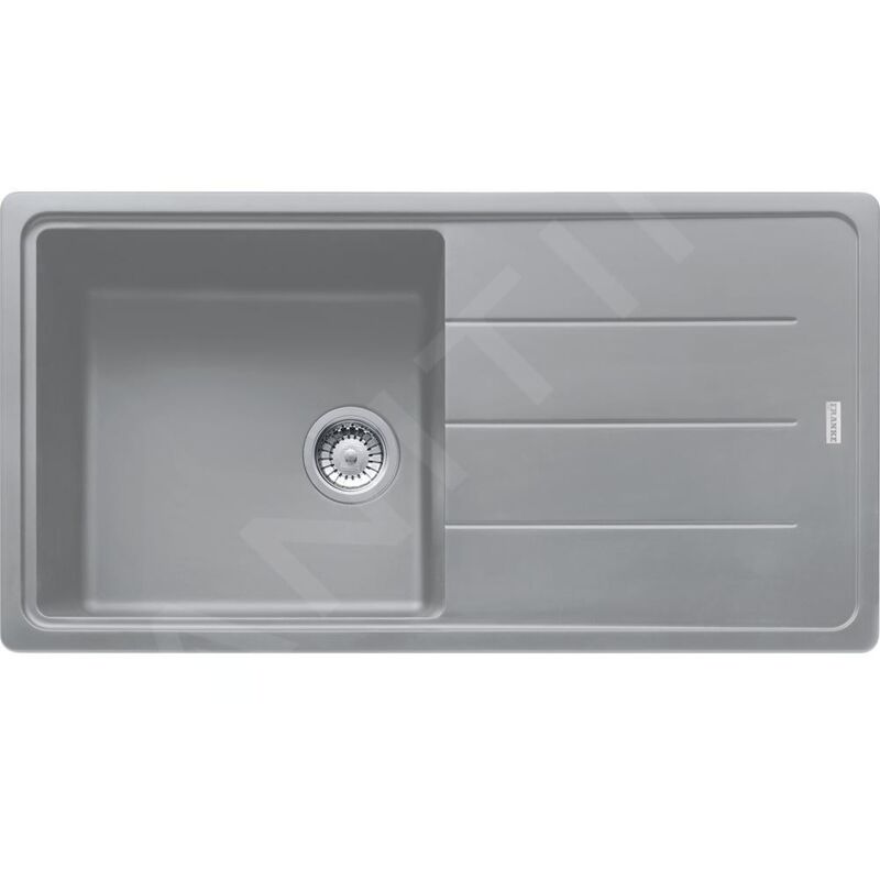 Basis - Évier en granite bfg 611, 97x50 cm, pierre grise 114.0285.314 - Franke