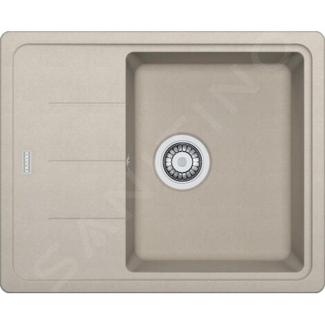 Franke Basis - Évier en fragranit BFG 611-62, 62x50 cm, sahara 114.0285.111