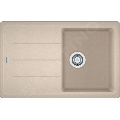 Franke Basis - Évier en fragranit BFG 611-78, 78x50 cm, avoine 114.0285.170