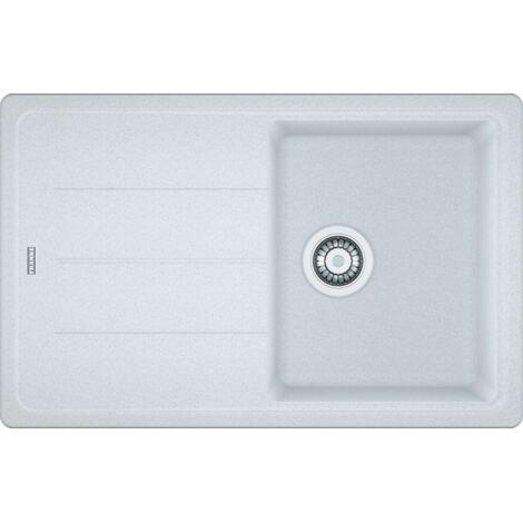 Franke Basis - Évier en fragranit BFG 611-78, 78x50 cm, blanc artic 114.0285.168