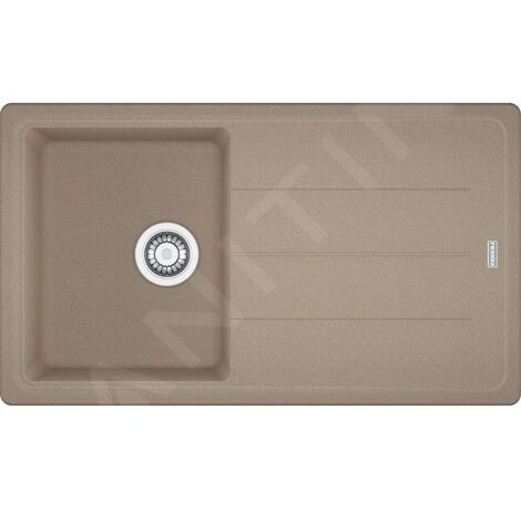 Franke Basis - Évier en fragranit BFG 611-86, 86x50 cm, cachemire 114.0494.911