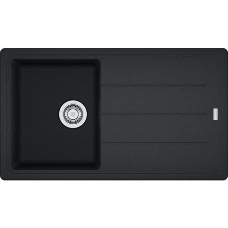 Franke Basis - Évier en fragranit BFG 611-86, 86x50 cm, onyx 114.0494.913