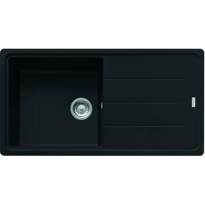 Basis - Évier en fragranit bfg 611, 97x50 cm, noir mat 114.0661.511 - Franke