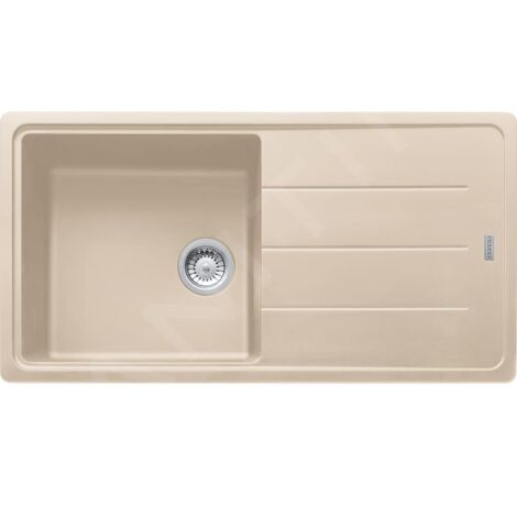 Franke Basis - Évier en granit BFG 611, 97x50 cm, sable 114.0285.306