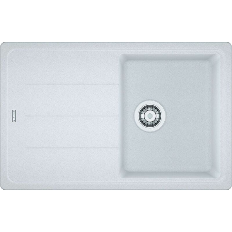 Basis - Évier en fragranit bfg 611-78, 78x50 cm, blanc artic 114.0285.168 - Franke