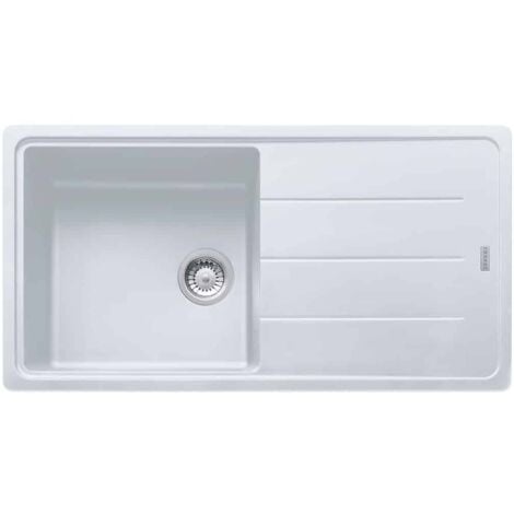 Franke Basis Fragranit+ BFG611-97 - Blanc Artic (moucheté)