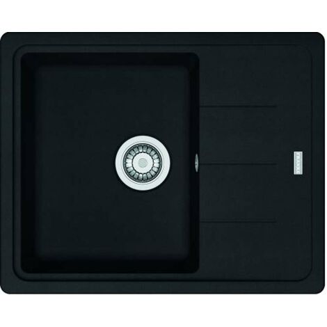 Franke Basis - Fragranit Küchenspüle BFG 611-62, 62x50 cm, schwarz matt 114.0661.420