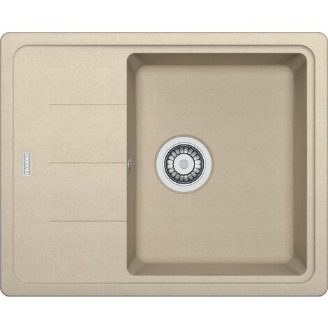 Franke Basis - Lavello in fragranite BFG 611-62, 62x50 cm, riflessi di sabbia 114.0285.108
