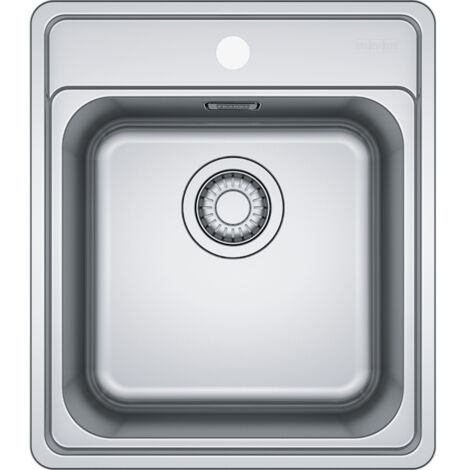 Franke Bell BCX 610-42. Tipo di lavello: Lavello sottopiano, Forma del lavandino: Quadrato, Materiale del lavandino: Acciaio inox. Larghezza: 415 mm, Lunghezza: 480 mm, Larghezza del... - 101.0693.290