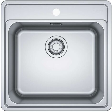 Franke Bell - Évier BCX 210-51, 51x51 cm, inox 127.0738.576