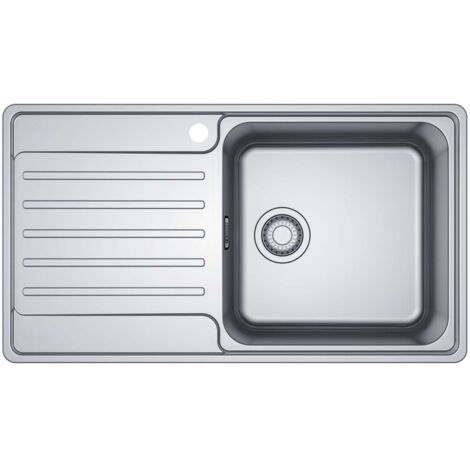 Franke Bell - Évier BCX 211-86/7, 86x48 cm, inox 127.0738.578