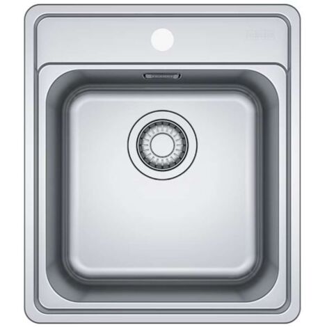 Franke Bell - Fregadero BCX 610-42, 48x42 cm, acero inoxidable 101.0698.241