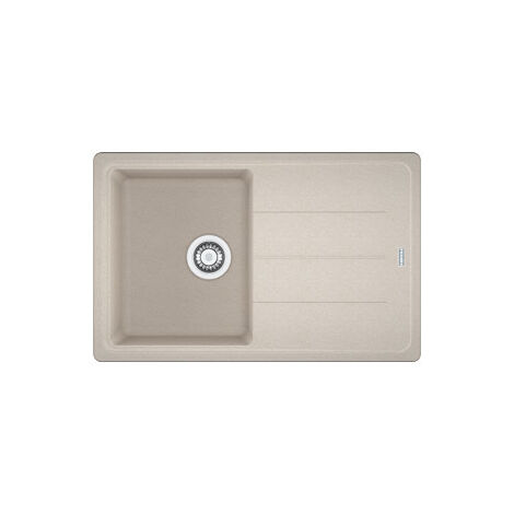 Franke Boston BFG 611-78. Colore del prodotto: Beige, Numero di vasche per lavello: 1 ciotole, Dimensioni prima vasca (LxL): 340 x 420 mm. Larghezza: 780 mm, Profondità: 500 mm, Larg... - 114.0275.934