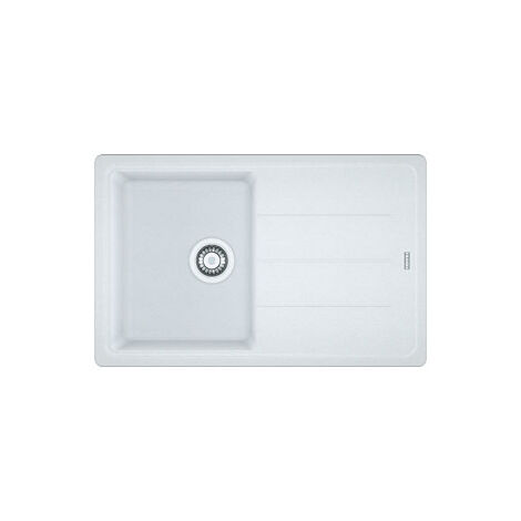 Franke Boston BFG 611-78. Colore del prodotto: Bianco, Numero di vasche per lavello: 1 ciotole, Dimensioni prima vasca (LxL): 340 x 420 mm. Larghezza: 780 mm, Profondità: 500 mm, Lar... - 114.0275.955