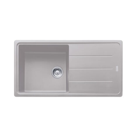 Franke Boston BFG 611-97. Colore del prodotto: Alluminio, Numero di vasche per lavello: 1 ciotole, Dimensioni prima vasca (LxL): 450 x 420 mm. Larghezza: 970 mm, Profondità: 500 mm, ... - 114.0276.118